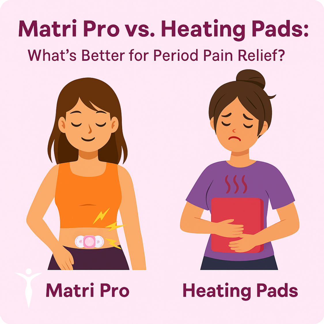 Matri Pro vs Heating Pads: What’s Better for Period Pain Relief?