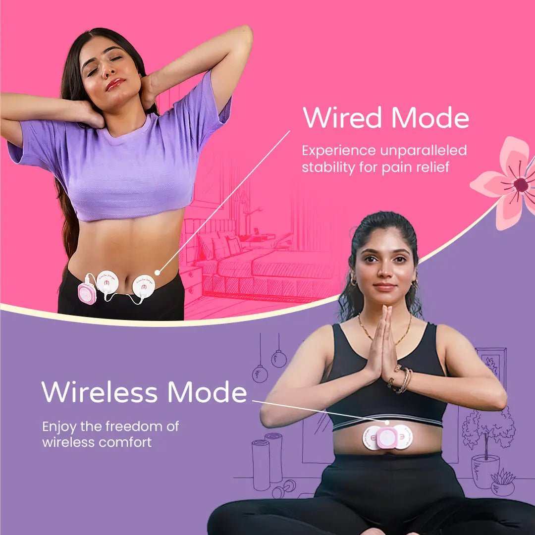 period cramp relief machine